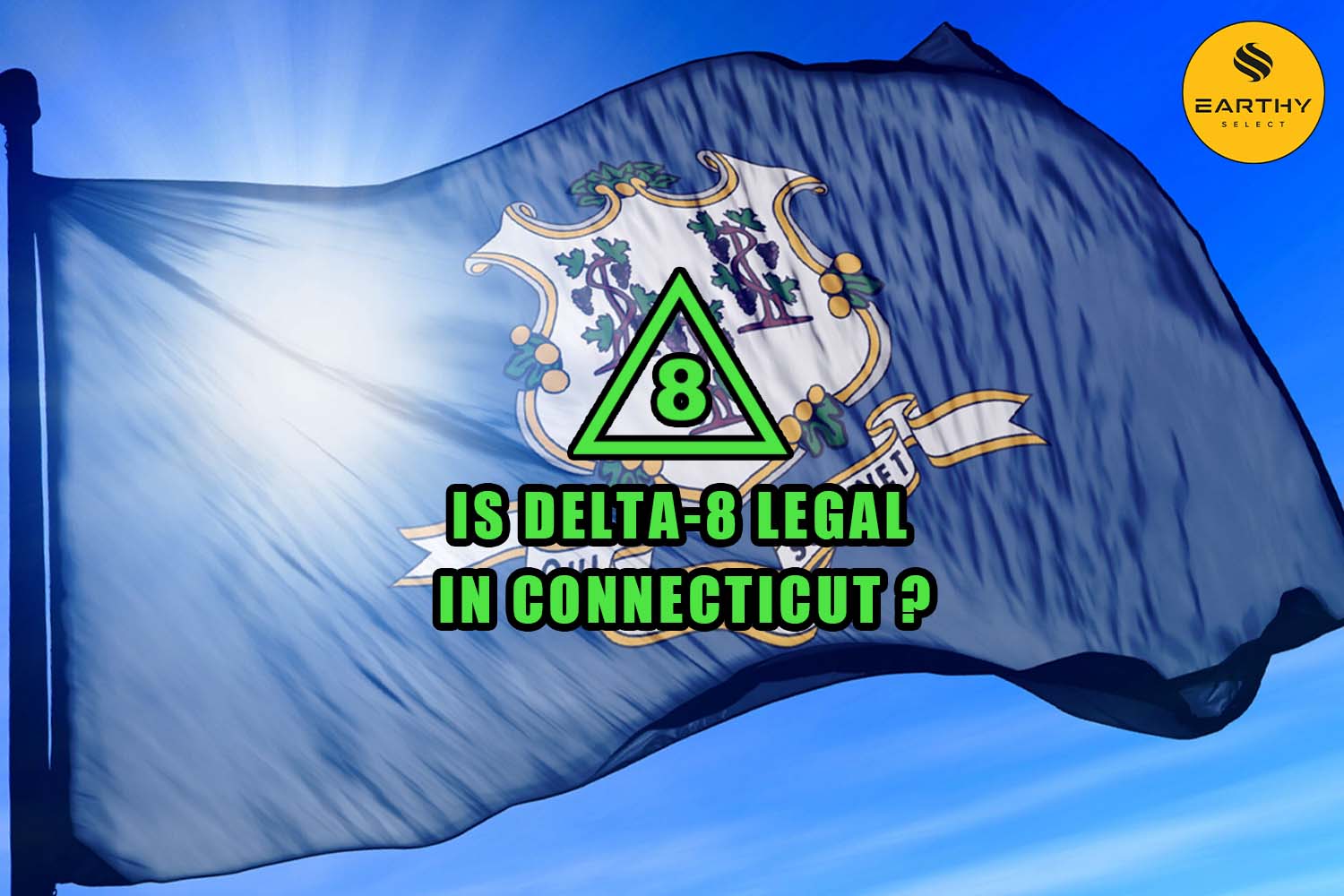 Is Delta-8 Legal in Connecticut flag