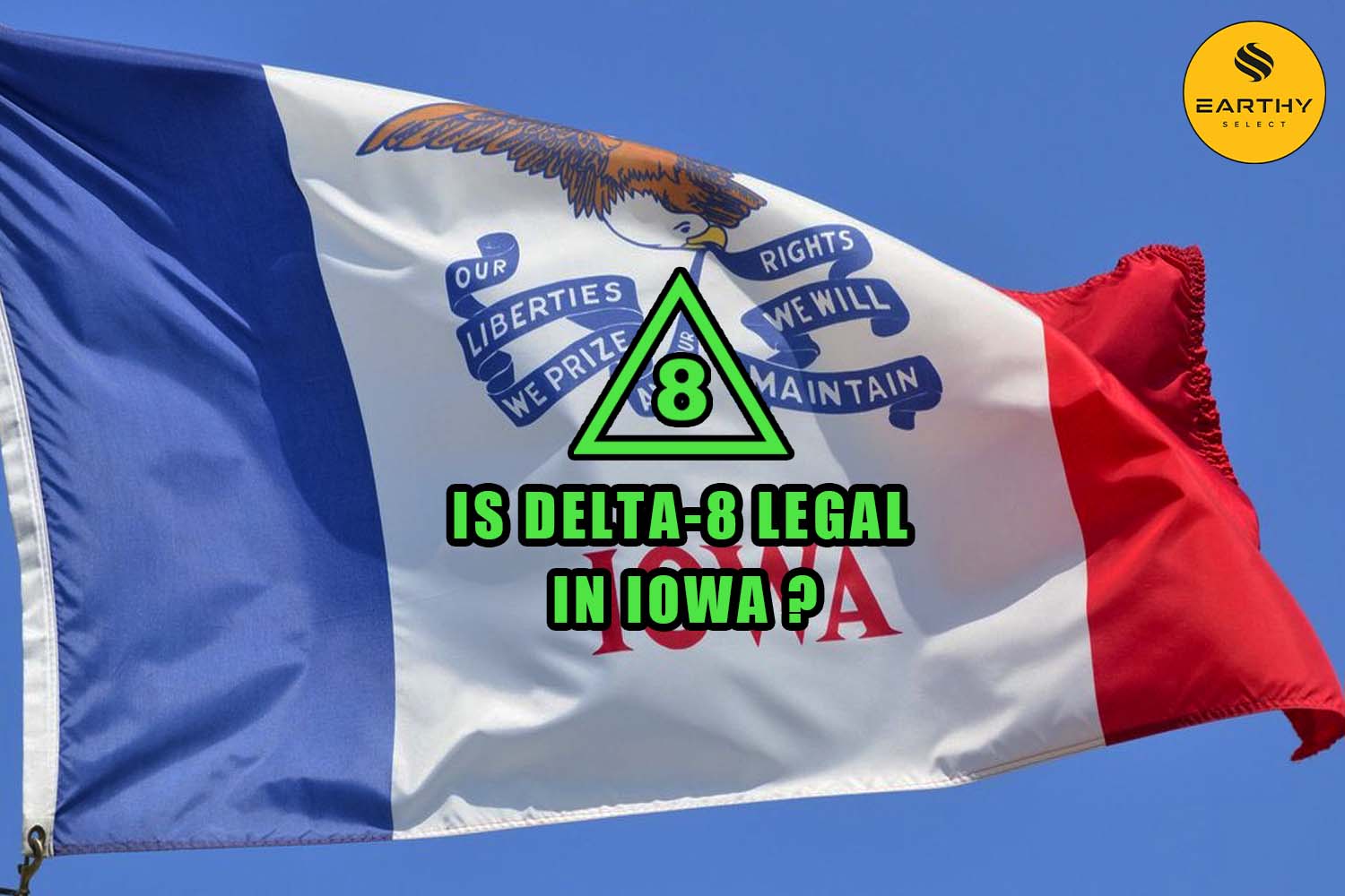 Is Delta-8 Legal in Iowa flag