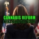 Kamala Harris at podium. Cannabis Reform with a Harris-Walz Victory - Earthy Select